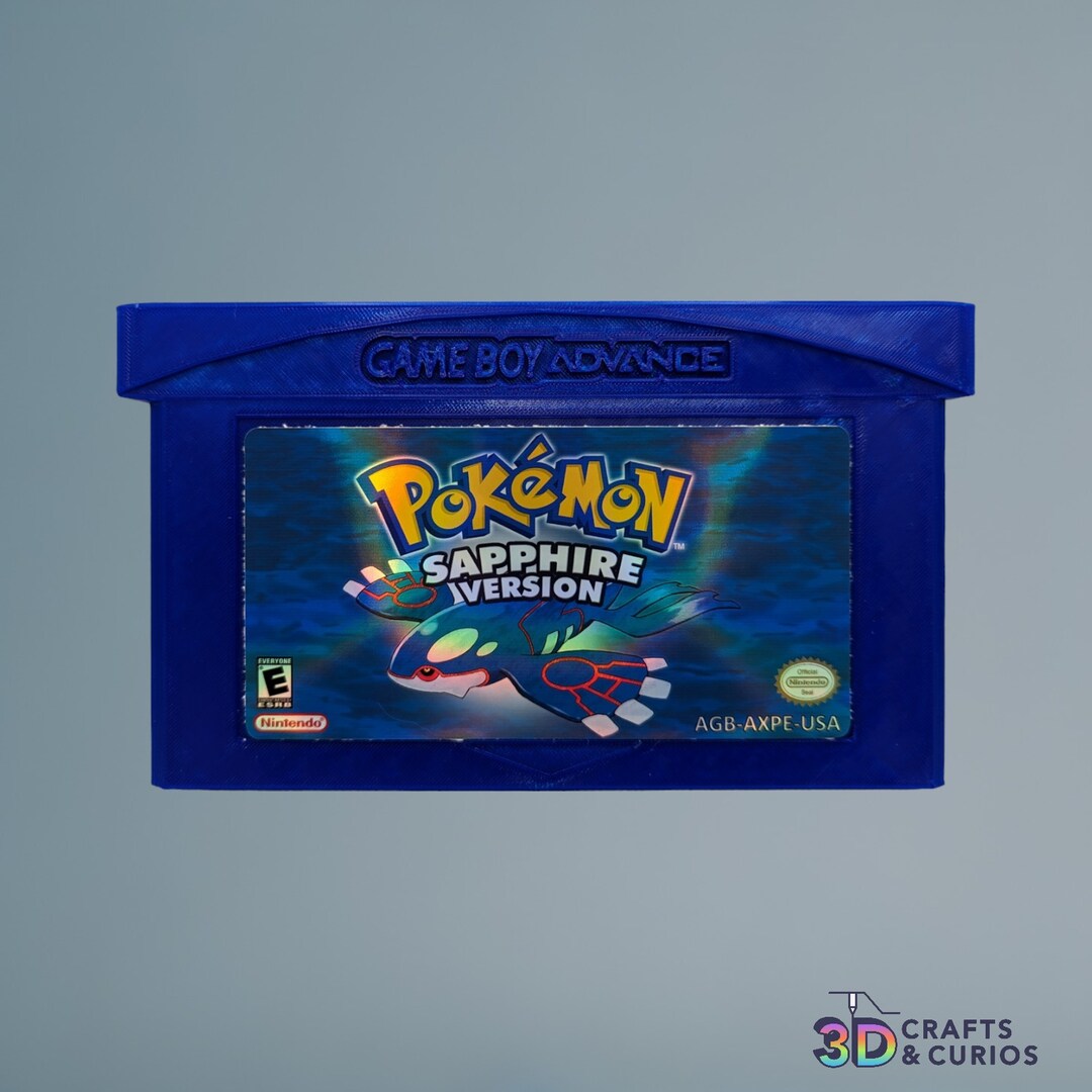 Pokemon Sapphire - GameBoy Advance – Stateline Video Games Inc Pokemon Sapphire - GameBoy Advance – Stateline Video Games Inc
